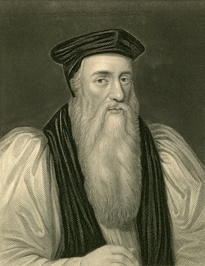 Ritratto di Thomas Cranmer da English School