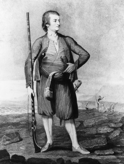 Ritratto di Thomas Howard (1747-91), Conte di Effingham, nei suoi viaggi, 1790 da English School