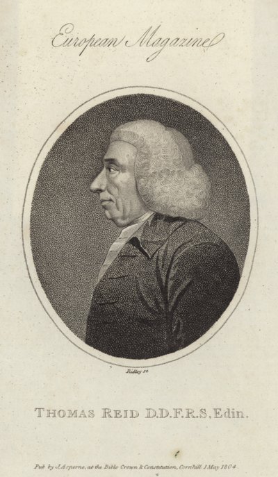 Ritratto di Thomas Reid da English School