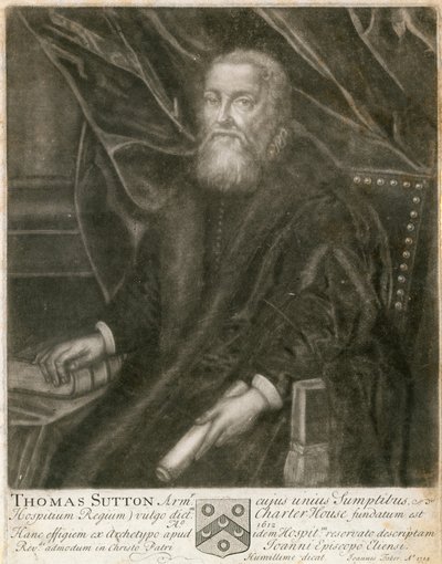 Ritratto di Thomas Sutton da English School