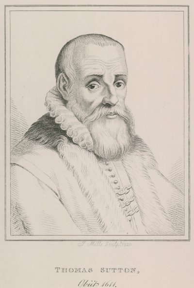 Ritratto di Thomas Sutton da English School