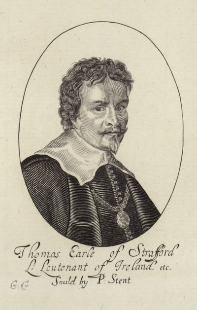 Ritratto di Thomas Wentworth da English School