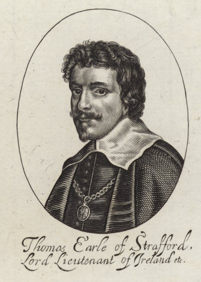Ritratto di Thomas Wentworth da English School