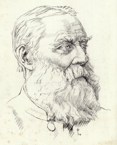 Ritratto di Walter Skeat da English School