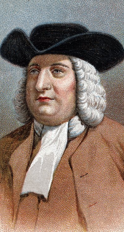 Ritratto di William Penn (1644-1718) - Dalla serie 