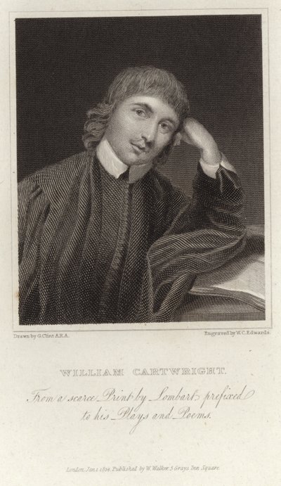 Ritratto di William Cartwright da English School