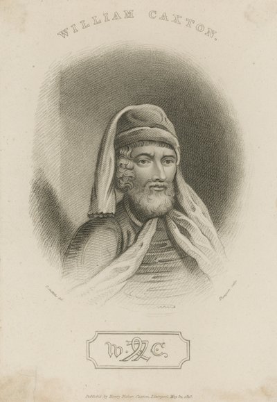 Ritratto di William Caxton da English School