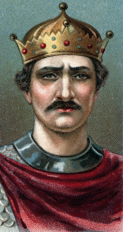 Ritratto di Guglielmo I il Conquistatore (1027-1087), Duca di Normandia e primo Re normanno d