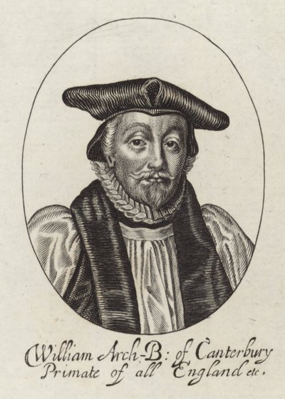 Ritratto di William Laud da English School