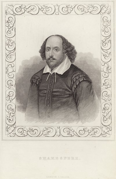 Ritratto di William Shakespeare da English School