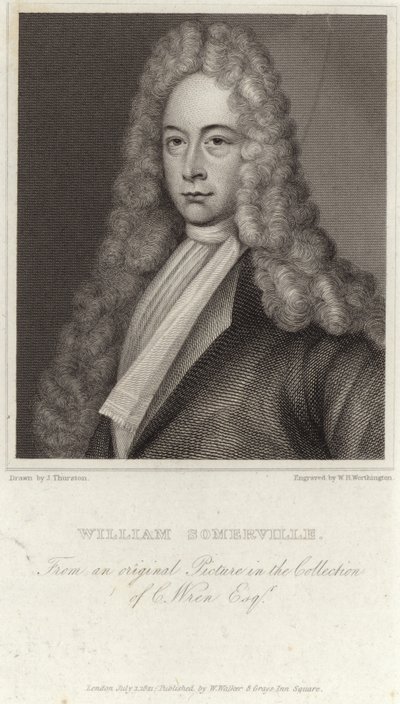 Ritratto di William Somerville da English School