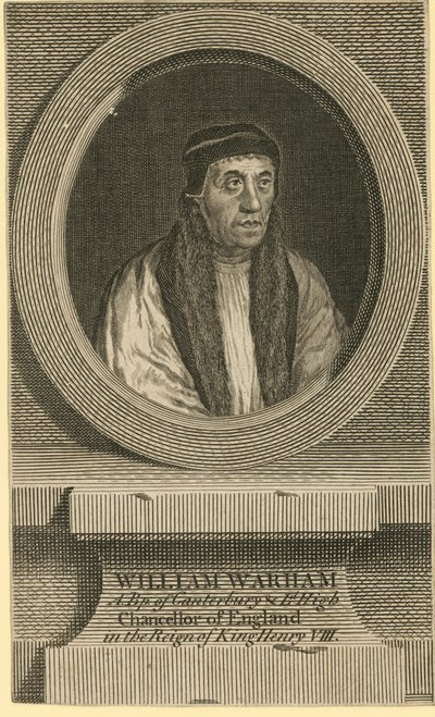 Ritratto di William Warham da English School