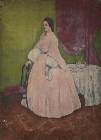 Ritratto di donna da English School
