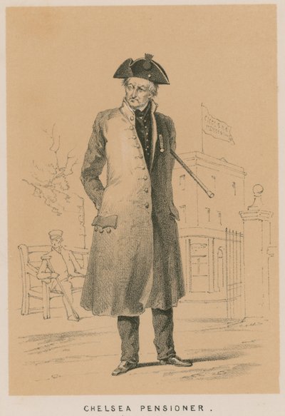Ritratto di un pensionato di Chelsea da English School