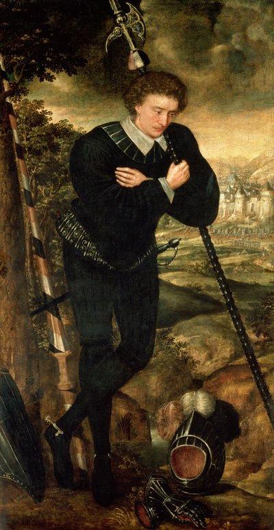 Ritratto di un gentiluomo, tradizionalmente identificato come Sir Robert Sidney da English School