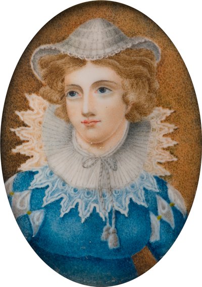Ritratto di una Signora detta Maria Stuarda, c.1800-99 da English School