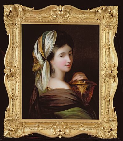 Ritratto di una Signora in Abito Orientale, c.1890 da English School
