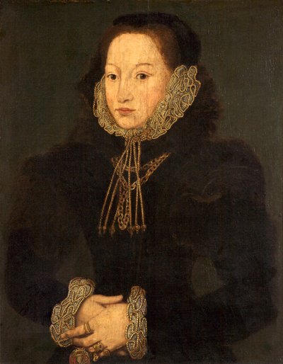 Ritratto di una dama sconosciuta, c.1550 da English School