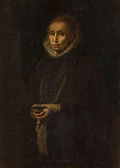 Ritratto di una donna sconosciuta, precedentemente detta la moglie di Alonso Cano da English School