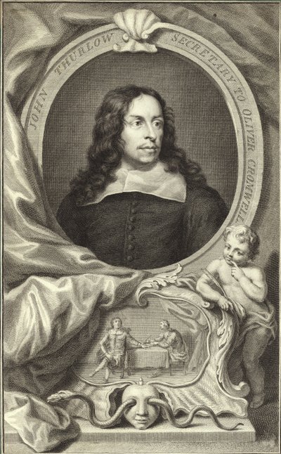 Ritratto di John Thurloe da English School