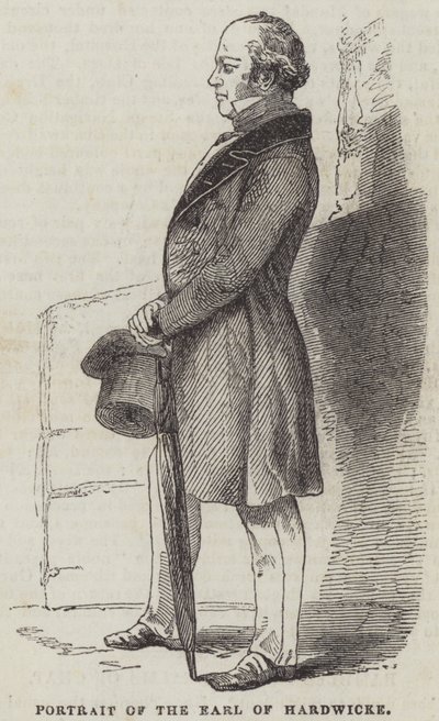 Ritratto del Conte di Hardwicke da English School