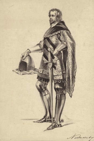 Ritratto del Marchese di Normanby da English School