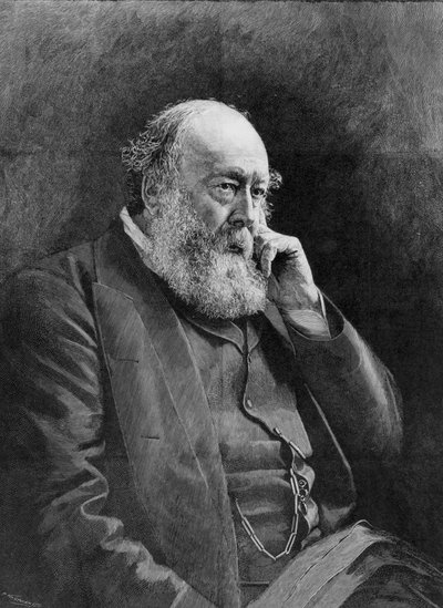 Ritratto del Marchese di Salisbury (1830-1903) da English School