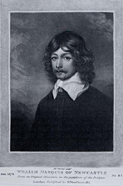 Ritratto del Marchese di Newcastle, da 