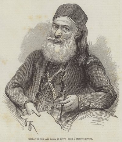 Ritratto del defunto Pascià d