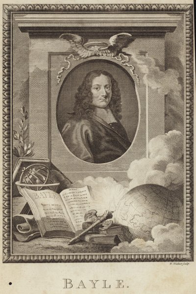 Ritratti di Pierre Bayle da English School