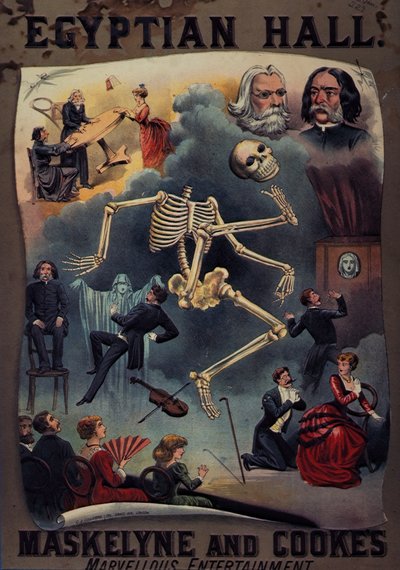 Poster per la Egyptian Hall da English School