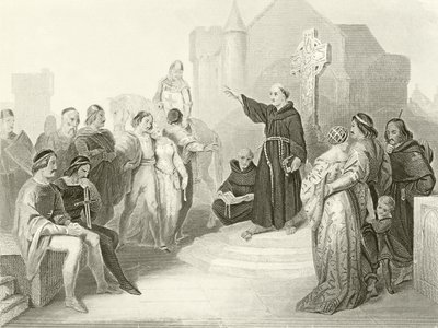 Predicazione della Crociata da English School