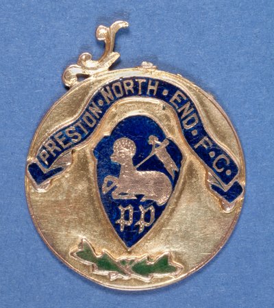 Medaglia del Preston North End Football Club, 1897-98 da English School