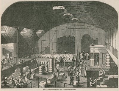 Opere della Prices Patent Candle Company; Il reparto delle luci notturne e dell