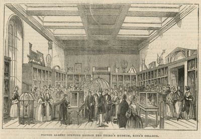 Il Principe Alberto inaugura il Museo di Giorgio III, King