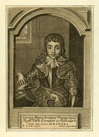 Principe Carlo, futuro Re Carlo II da English School