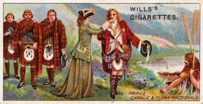 Principe Charlie e Flora Macdonald da English School