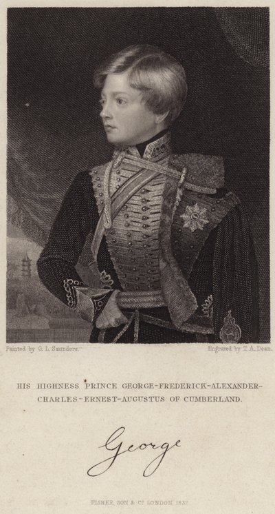 Principe Giorgio Federico Alessandro Carlo Ernesto Augusto di Cumberland da English School