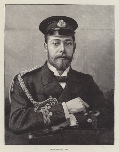 Principe Giorgio del Galles (incisione) da English School