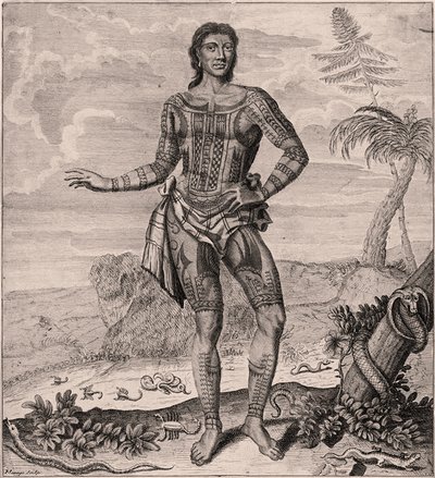 Principe Giolo dalle Filippine, 1691 da English School