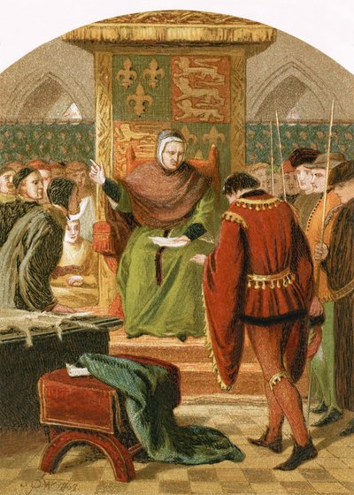 Il principe Enrico davanti al giudice Gascoigne da English School