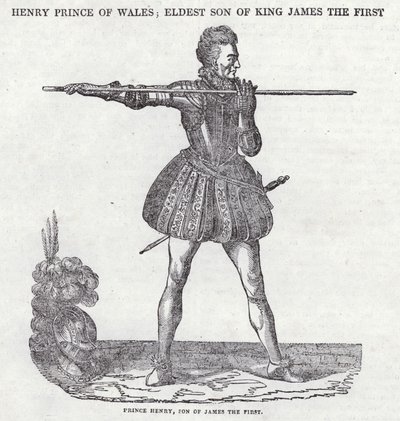 Principe Enrico, figlio del re Giacomo I da English School