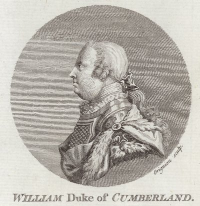 Principe Guglielmo, Duca di Cumberland da English School