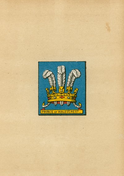 Stemma del Principe di Galles da English School