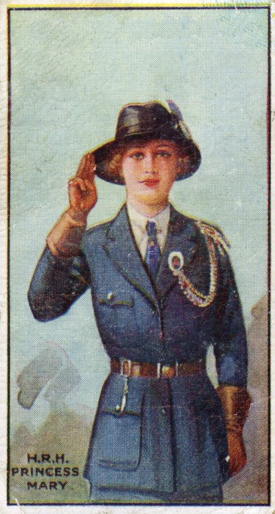 Principessa Mary, Presidente delle Girl Guides, 1923 da English School