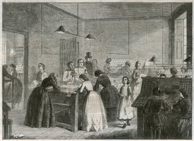 Tipografia (Victoria Press) in Great Coram Street, per l