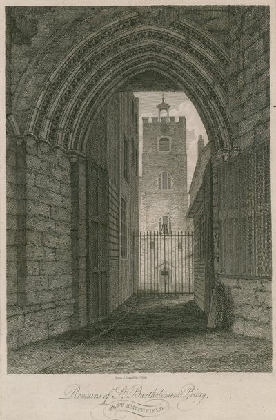Priorato di San Bartolomeo, Smithfield da English School