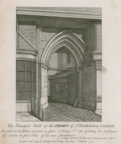 Priorato di San Bartolomeo, Smithfield da English School