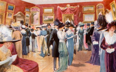 Giorno della visione privata alla Royal Academy da English School