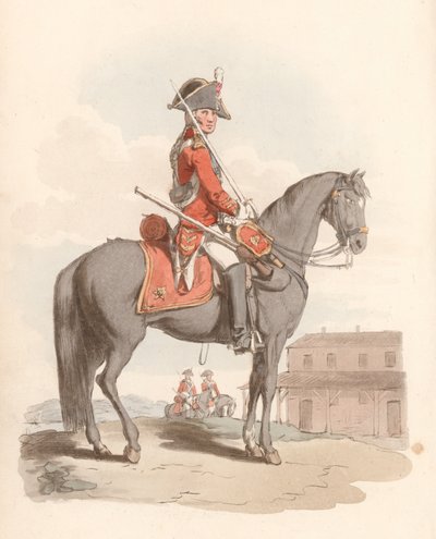 Soldato delle guardie reali a cavallo da English School